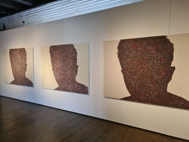 Fragment wystawy Krzysztofa Gliszczyńskiego pt. Perpetuum Pictura