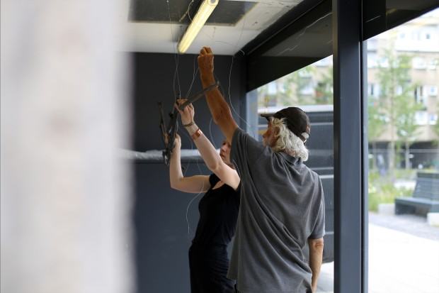 Młoda Rzeźba na placu Nowy Targ