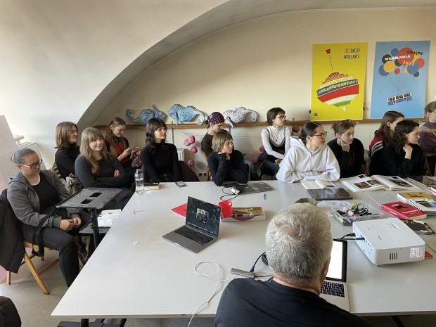 Wykład Pavla Nogi, zdj. T. Pietrek