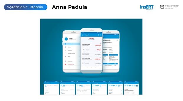 Wyróżnienia I-go stopnia  Anna Padula