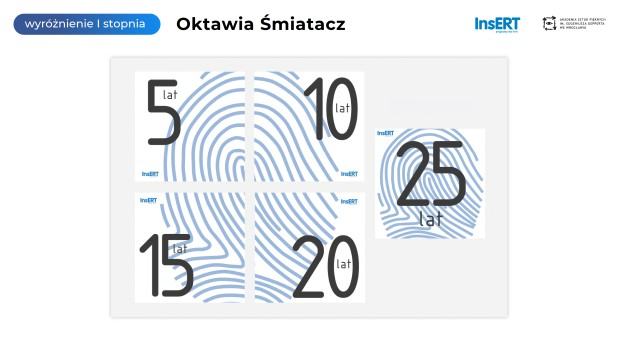 Wyróżnienia I-go stopnia  Oktawia Śmiatacz