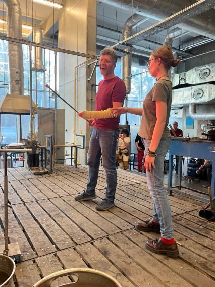 Sympozjum Dmuchaczy Szkła w płomieniu palnika