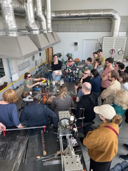 Sympozjum Dmuchaczy Szkła w płomieniu palnika