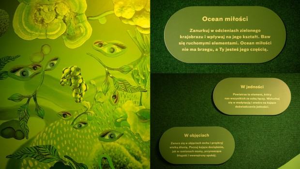 Spektrum Światła / Ekspozycja na kolor. Zielony