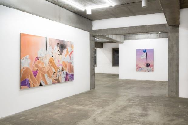 Zofia Pałucha, widok wystawy Effortlessness of Movement, zdj. Małgorzata Kujda