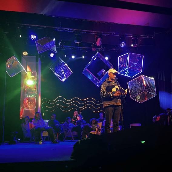 28 Transport Literacki z oprawą scenograficzną Damiana Banasza, zdj. Aleksandra Szymańska