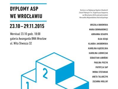 MY'15 Najlepsze Dyplomy ASP we Wrocławiu