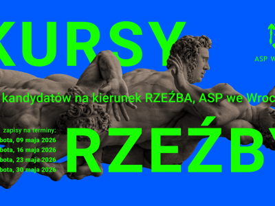 Kursy rzeźby dla kandydatów na kierunek Rzeźba