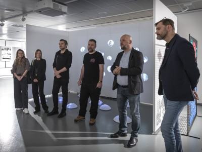 Otwarcie wystawy Nowa sytuacja, zdj. Olena Matoshniuk i Michał PietrzakOtwarcie wystawy Nowa sytuacja, zdj. Olena Matoshniuk i Michał Pietrzak