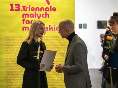 Olena Matoshniuk laureatką nagrody głównej 13. Triennale Małych Form Malarskich