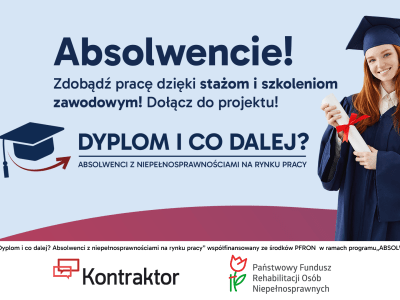 Dyplom i co dalej? Absolwenci z niepełnosprawnościami na rynku pracy