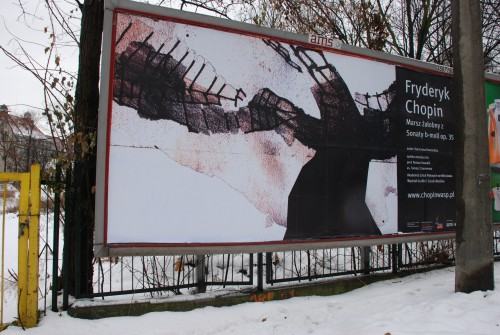 Studenci grafiki na bilbordach