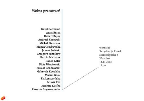 wolna przestrzeń wolna przestrzeń