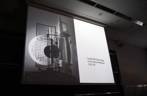 03677581.jpg Prof. R. W. Kluszczyński gościem Katedry Sztuki Mediów ASP we Wrocławiu, 2012