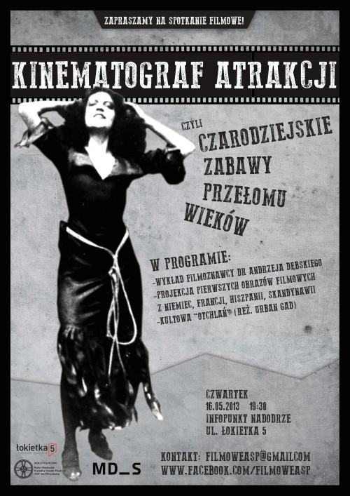 Zapraszamy na spotkania filmowe Zapraszamy na spotkania filmowe