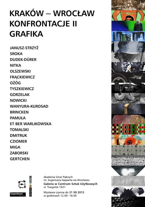 Kraków-Wrocław. Konfrontacje II Kraków-Wrocław. Konfrontacje II