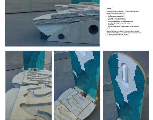 Marta Karkocha  „Projekt zabawki dla dzieci w wieku 5-7 lat uwzględniający różnice rozwojowe związane z płcią - ruchowa zabawka rekreacyjna