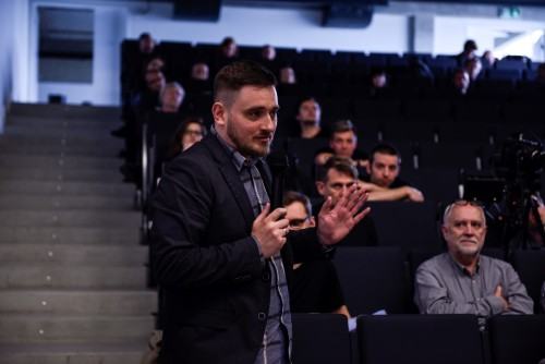 UKŁADY DYNAMICZNE - 3. Ogólnopolska Konferencja towarzysząca Konkursowi Najlepszych Dyplomów Sztuki Mediów, ASP Wrocław, 17-18 maja 2018.