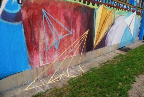 Murale na pl. Muzealnym Murale na pl. Muzealnym