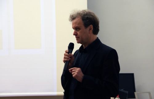 12767750.jpg Prof. R. W. Kluszczyński gościem Katedry Sztuki Mediów ASP we Wrocławiu, 2012