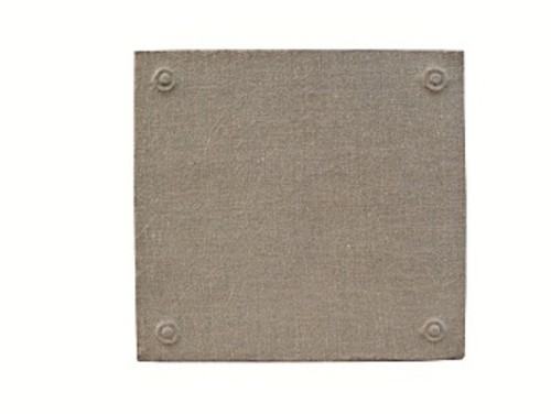 „przestrzeń pomiędzy myślami”, technika mieszana, 48x52 cm, 2009