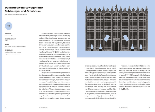 Radosław Suliga, "Redesign Przewodnika po architekturze modernistycznej Breslau/Wrocław", promotor: Tomasz Broda