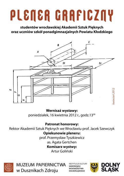 Plener graficzny w Dusznikach