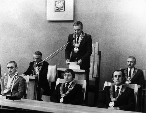 PWSSP Wroc. Inauguracja R.A. 1984-85 b