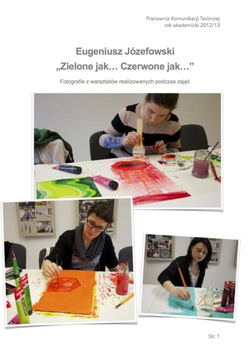 Warsztaty Zielone jak Czerwone