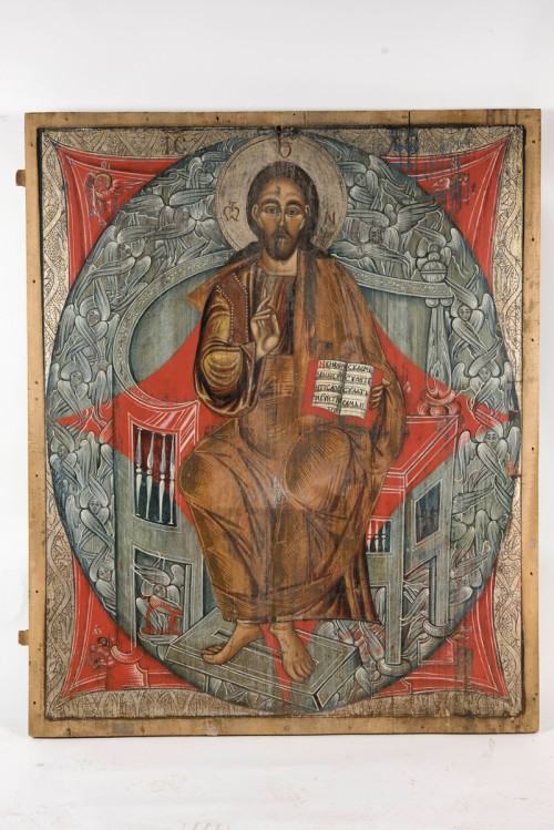 Nadia Wywiórska ASP Kraków, Chrystus Pantokrator, stan po odsłonięciu. Fot. Paweł Gąsior