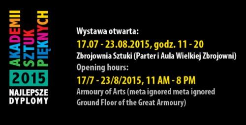 Najlepsze Dyplomy ASP 2015- Gdańsk