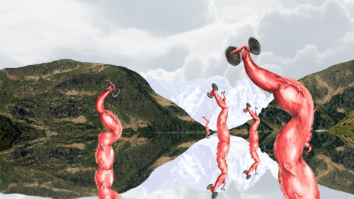 Jeremy Griffaud / Landstrenght, 2020, still from video (dzięki ON Public Gallery)