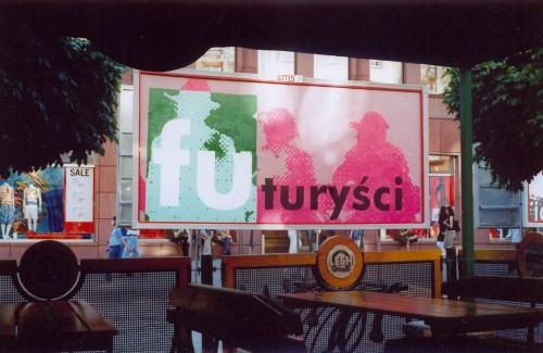 "Futuryści", billboard, ul. Świdnicka, Wrocław, 2005 _ archiwum grupy Twożywo