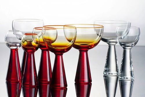 Kieliszki księzycowe, proj. Aleksandra Kujawska, zdj. Olek Iwaszkiewicz