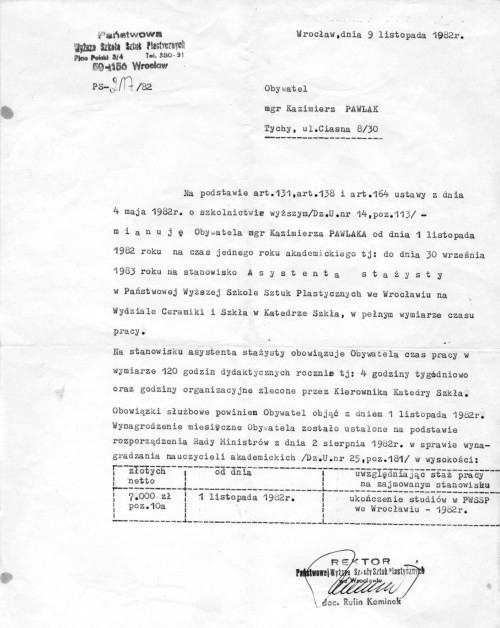 PAWLAK SZKLO