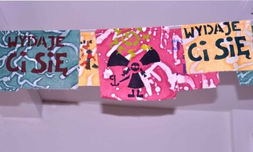 wystawa pt."Pracownia Słowa i Obrazu", Karolina Oleksik "Wydaje ci się"