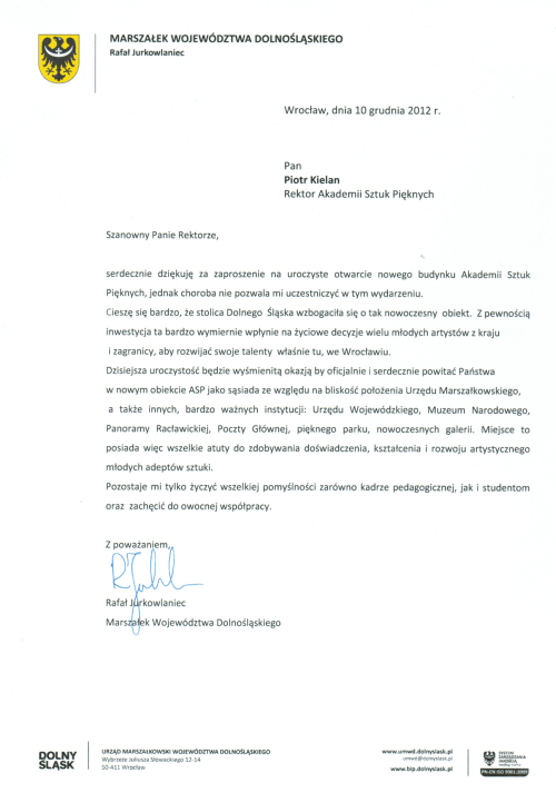 Uroczyste otwarcie Centrum Sztuk Użytkowych. Centrum Innowacyjności. Uroczyste otwarcie Centrum Sztuk Użytkowych. Centrum Innowacyjności.