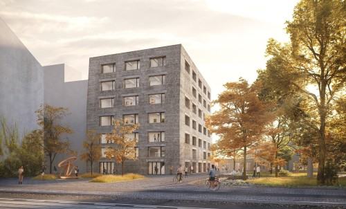 Nowy budynek ASP we Wrocławiu, proj. WXCA III nagroda