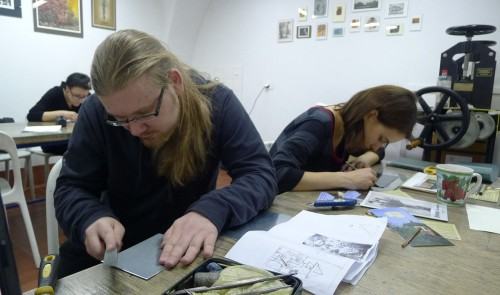 Plener graficzny w Dusznikach Plener graficzny w Dusznikach