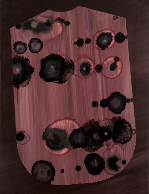 Kamil Moskowczenko, „Letare” z cyklu „Relikty dolnośląskie”, 2014 olej na płótnie; 129,8 × 100 × 2 cm