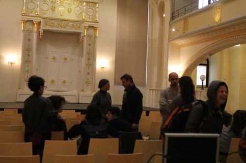 Wnętrze Synagogi - Warsztat Adiny Bar - On