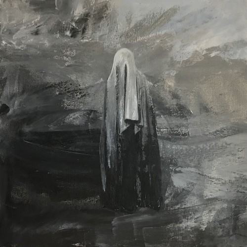 Wojciech Pukocz, Duch (310), 2019, akryl na płótnie, 50 x 50 cm