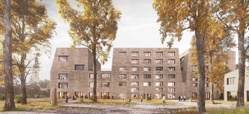 Nowy budynek ASP we Wrocławiu, proj. WXCA III nagroda