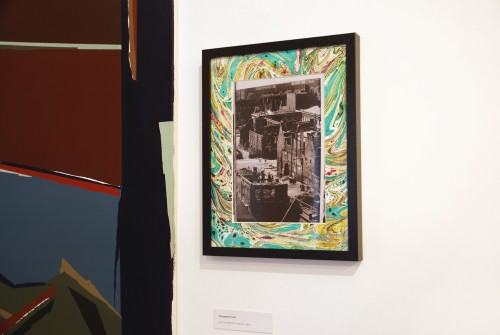 Anna Kołodziejczyk: bez tytułu z cyklu Obraz zniszczeń - kolaż, 2012