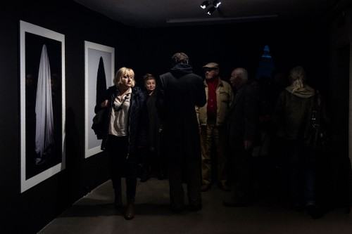 Wernisaż wystawy Wojciecha Pukocza "Więcej niż 1000 słów" (22.11.2019), fot. Małgorzata Kujda, © Muzeum Współczesne Wrocław, 2019.