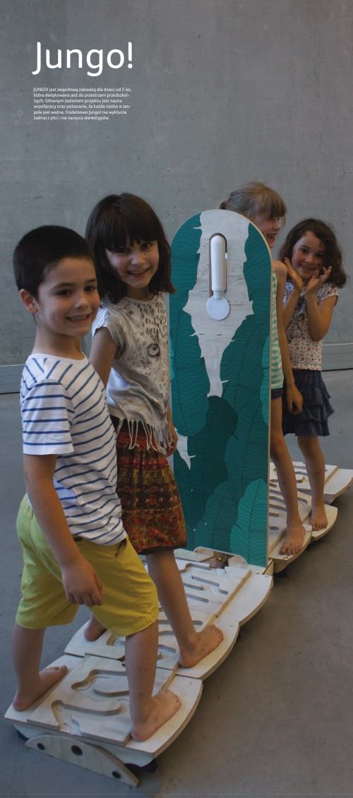 Marta Karkocha „Projekt zabawki dla dzieci w wieku 5-7 lat uwzględniający różnice rozwojowe związane z płcią - ruchowa zabawka rekreacyjna