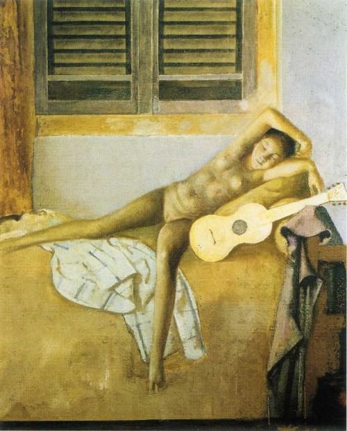 44299043.jpg Nu à la guitare, 1983-1986