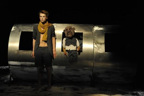 Spektakl "Mały K" Scenografia Damian Banasz