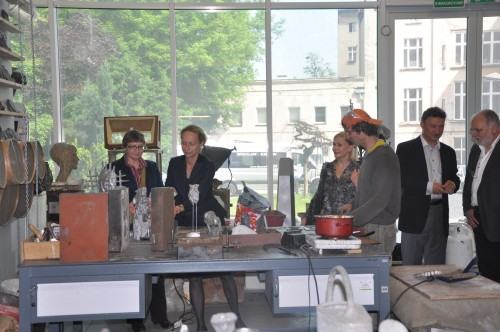 Wizyta Prof. Dr Sabine von Schorlemer Minister ds. Nauki i Szkolnictwa Landu Saksonii. Wizyta Prof. Dr Sabine von Schorlemer Minister ds. Nauki i Szkolnictwa Landu Saksonii.