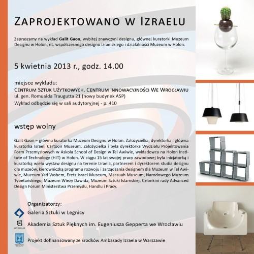 Wykład Galit Gaon Wykład Galit Gaon